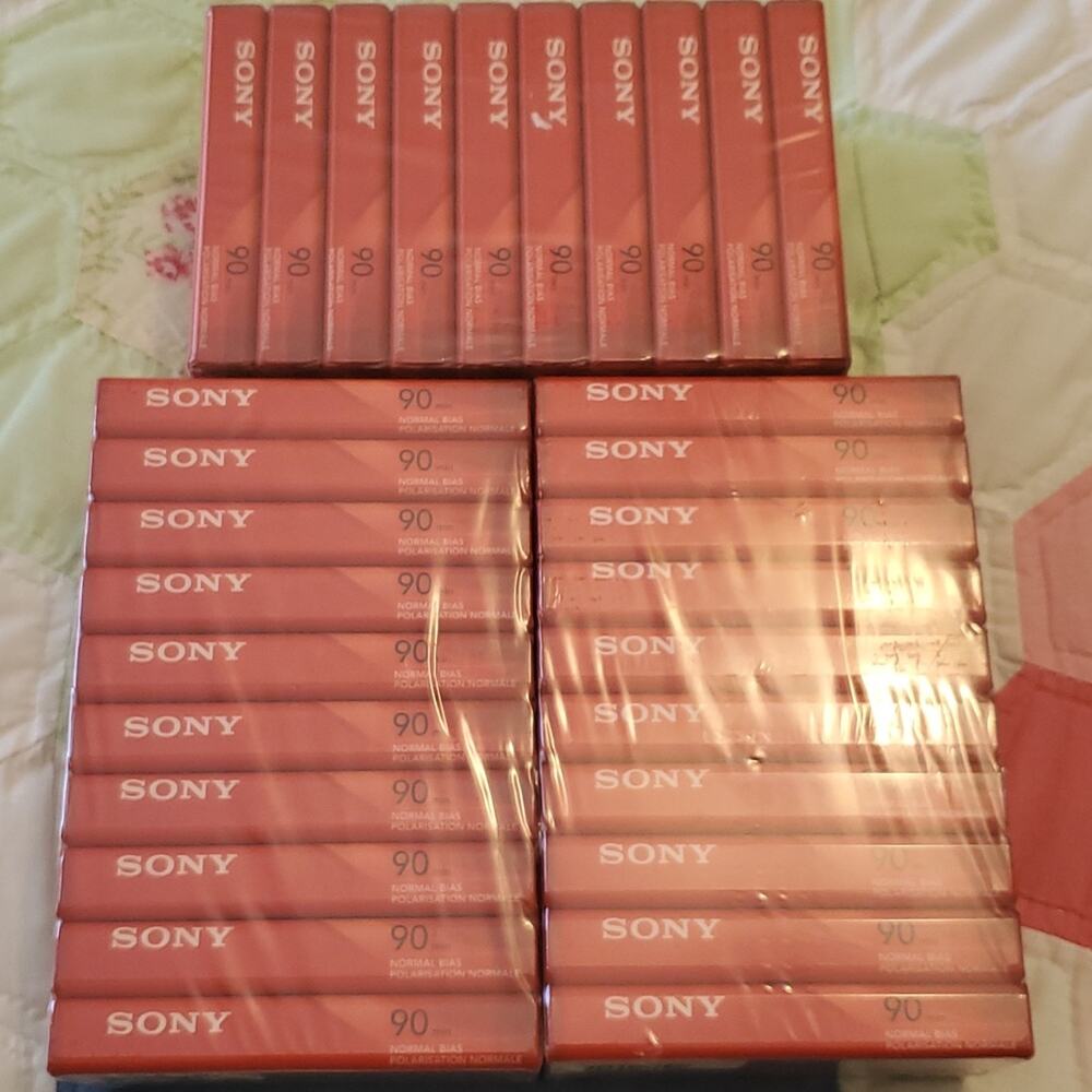 30 NEW Sony HF high fidelity audio blank cassettes 90 minutes - Picture 5 of 7